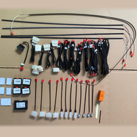 Éclairage d'ambiance universel à commande par écran pour Volkswagen 99% des voitures Polo/Golf, bande LED intérieure dissimulée à fibres optiques