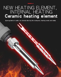 Pistolet à air chaud OEM pour dessoudage, <span class=keywords><strong>fer</strong></span> à <span class=keywords><strong>souder</strong></span> électronique, station de retravaillage 2-en-1 pour ordinateur portable et usage domestique - Product Image 3