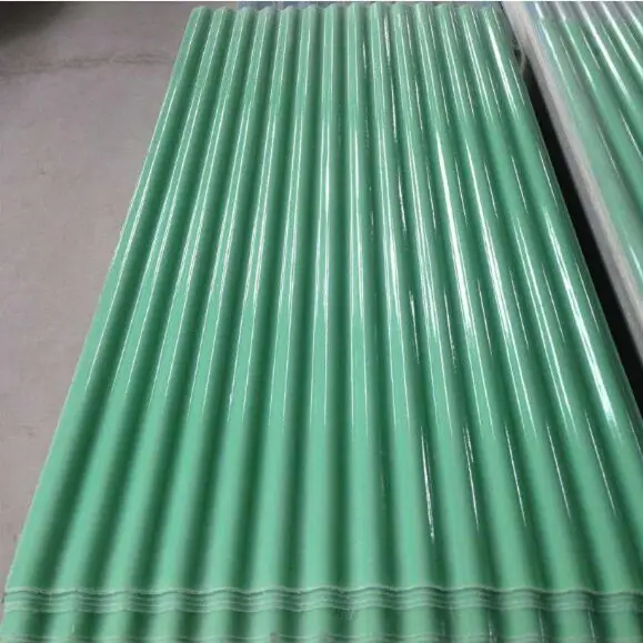 fiberglass frp reinforced Translucent corrugated plastic skylight roofing sheets for greenhouse