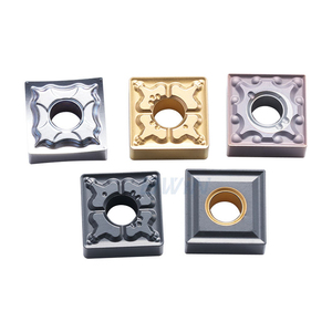 Herramienta de Torneado para Tornos con Insertos Cuadrados OEM SNMG1204 con Recubrimiento de Nitruro de Titanio 90-95 HRC - Product Image 1