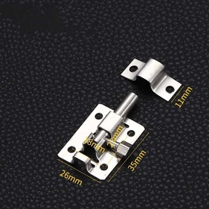 Goupille de porte épaissie en acier inoxydable 2 pouces 4 pouces <span class=keywords><strong>6</strong></span> pouces 8 pouces goupille de chaîne de porte antivol de porte de fenêtre dans la goupille carrée - Product Image 6
