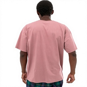 Maglietta Nera Oversize da <span class=keywords><strong>Uomo</strong></span> Personalizzata con Stampa Serigrafica, Manica Lunga <span class=keywords><strong>Rossa</strong></span>, Traspirante, 100% Cotone Jersey 220g, Lavabile, dal Fornitore Cinese - Product Image 2
