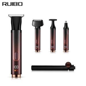 Afeitadora Eléctrica <span class=keywords><strong>para</strong></span> la Espalda <span class=keywords><strong>para</strong></span> Hombre, 5 en 1, Multifuncional, Mango Extensible, Impermeable, Recargable, Kit <span class=keywords><strong>de</strong></span> Cuidado Personal Masculino - Product Image 1