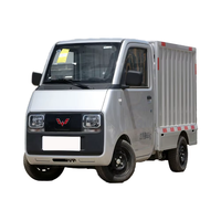 Prix d'usine Wuling E10 3.68K Mini fourgonnette utilitaire électrique, véhicule de livraison urbaine homologué pour plaque verte