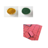 Ferric Oxide Merah Kuning Biru Hijau untuk Warna Batu Bata Ubin