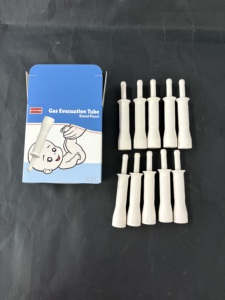 Tubo de evacuación de gas para bebés al por mayor de fábrica, alivio inmediato de cólicos y gases en bebés - Product Image 4