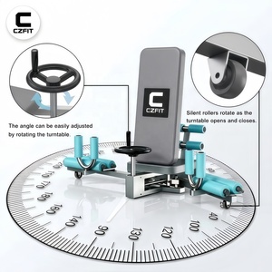 Máquina de Estiramiento de Piernas Plegable con Soporte Lumbar de Aluminio, Ajustable de 0 a 240 Grados, para Entrenamiento de Flexibilidad en Casa, Gimnasio y Yoga - Product Image 2