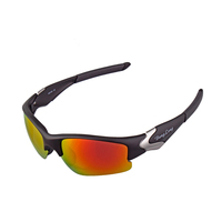 Lunettes de soleil polarisées UV400 confortables à demi-monture TR 90 pour la course, l'escalade et le cyclisme