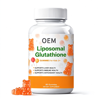 Gummies de Glutathion Liposomal OEM, 60 unités, pour enfants de 2 ans et plus, complément alimentaire