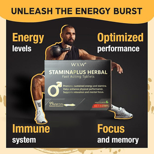 WXW Stock Staminaplus Herbal Mint Film Strip Maca Root Male Vitality Oral Film Strip Pills Suplementos para la salud de los hombres - Product Image 5