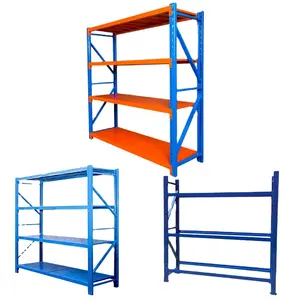 Manufacture Factory High Quality Metal Steel Shelves Warehouse Racking Systems Rack Organizer Light Duty Shelves Storage Shelf