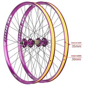 Juego de ruedas de bicicleta de <span class=keywords><strong>carretera</strong></span> SeeMore con liberación rápida/<span class=keywords><strong>eje</strong></span> <span class=keywords><strong>pasante</strong></span>, <span class=keywords><strong>rueda</strong></span> de velocidad de aleación de aluminio, montaje de llanta, sistema de freno de <span class=keywords><strong>disco</strong></span> - Product Image 1