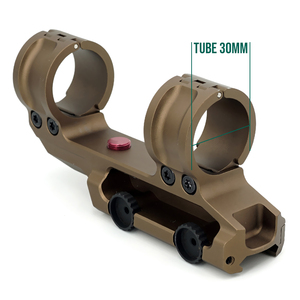 Tactical Leap 07 <span class=keywords><strong>FDE</strong></span> 1,57 \ "30mm Tamaño del anillo Montaje del alcance para accesorios de caza - Product Image 6