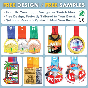 Aangepaste Metalen Sport Running Medaille En Medaille Box - Product Image 4