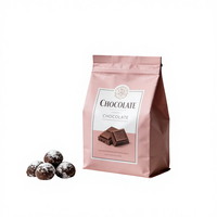 Sacs d'emballage pour chocolat personnalisés, sachets refermables de qualité alimentaire, pochettes antistatiques en OPP, CPP, aluminium