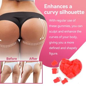 Chinaherbs Gummies Véganes pour l'Augmentation et le Raffermissement des Fesses, à base de Plantes Naturelles, Gummies BBL, Gummies Maca pour l'Augmentation des Fesses, Meilleures Ventes - Product Image 5