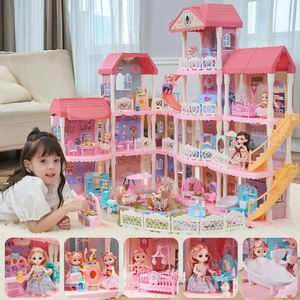 Mini 1:12 da ragazza casa delle bambole all'aperto finte Play Game Set Kit per il trucco finto con mobili per la scuola materna - Product Image 4