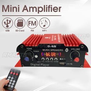 Amplificador de Audio para Auto de 600W 12V 2CH, Amplificador de Potencia de Audio HIFI, Amplificador Estéreo Bluetooth para Casa y Auto, Radio FM, Control Remoto USB - Product Image 3