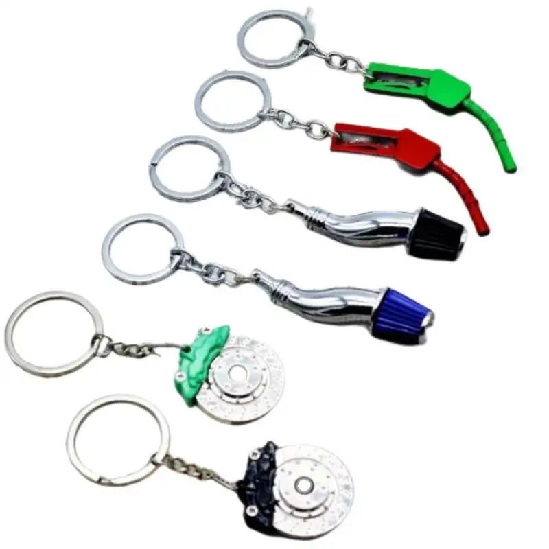 מחזיקי מפתחות מותאמים אישית לוגו Keyring קליפ מתכת Keychain סט נשים מחזיקי מפתחות בתפזורת מתכת טבעת Keychain