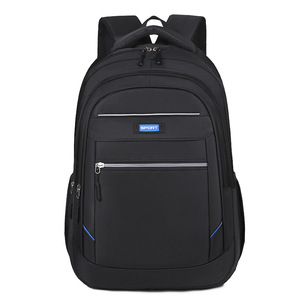 Laptop <b>Backpack</b> Men Multi <b>Compartment</b> Business Travel Large Size <b>With</b> Laptop <b>Compartment</b> Shoulder Straps Solid Color Spring 2024 - Product Image 5