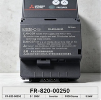 Variateur de fréquence AC série FR F820 00250 5,5 15kW triphasé 200-240V pour ventilateur/pompe industrielle, économie d'énergie