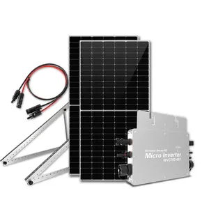 Europa uso doméstico en la red solar hogar micro inversor panel solar 600W 700W 800W 1200W micro inversor solar