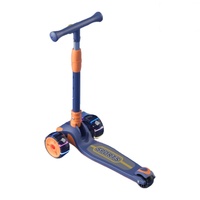 Trottinette à trois roues très bien cotée avec projecteur, phare intégré, musique et lumières pour les enfants, idéale pour jouer en extérieur