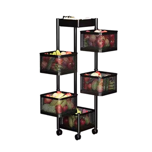 Многослойная вращающаяся полка для корзин - Product Image 1