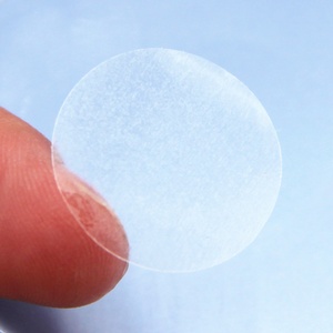 Không Thấm Nước Trống In Ấn Nhãn Trong Suốt Rõ Ràng Pet Vòng Con Dấu Sticker 20Mm/25Mm/40Mm Vòng Tròn Dán Cho Gói Niêm Phong - Product Image 2