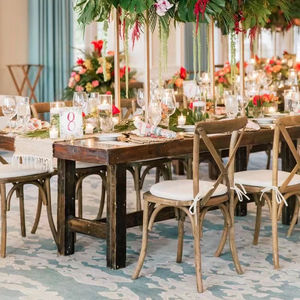 Toptan üretici popüler çapraz geri düğün ziyafet ahşap Chiavari sandalye - Product Image 5