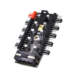TISHRIC-<span class=keywords><strong>Hub</strong></span> de ventilateur de mise à niveau, 4Pin/SATA, adaptateur <span class=keywords><strong>Molex</strong></span>, ventilateur de refroidissement, répartiteur de canaux, 4PIN/Sata - Product Image 1