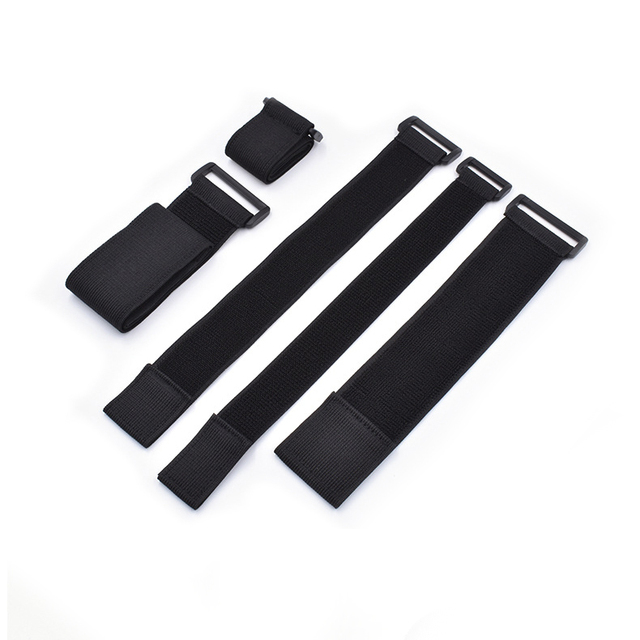 Custom Logo Elastic Hook and Loop Cinch Adjustable Strap for Camping Gear, Knee Pad Strap Replacement