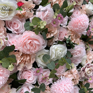 Qselh ty292 3 डी फूलों की दीवार पृष्ठभूमि शादी के सजावट के लिए फूलों की दीवार पृष्ठभूमि - Product Image 6