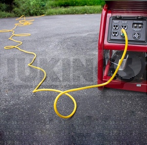 25ft điện có thể thu vào 220V mở rộng dây NEMA 5-15p nhiệm vụ nặng nề ngoài trời không thấm nước điện để sử dụng nhà 50ft 15A sjtw chúng tôi - Product Image 6