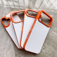 Coque de téléphone vierge pour sublimation 2D en TPU et PC, colorée, pour transfert thermique, compatible iPhone 17 Pro Max – Fournisseur d'usine