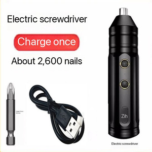 Tournevis électrique sans fil portable 10 en 1 avec charge USB, outils électriques automatiques avec embouts multifonctions pour le bricolage - Product Image 5