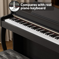 88-Tasten Digitalpiano Professionelles Aufrechtes Gewichtetes Klavier Elektronisches Keyboard Professionelles Elektrisches Klavier