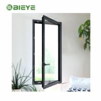 Ventanas Francesas de Doble Hoja con Funciones de Inclinación y Giro, Mosquiteras, Aleación de Aluminio, Uso Exterior, Certificación China Energy Star