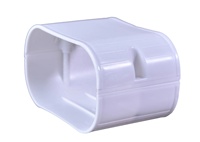Goulotte de câblage électrique en PVC pour gestion des câbles, 25x25 40x40 60x40mm, blanche, pour intérieur