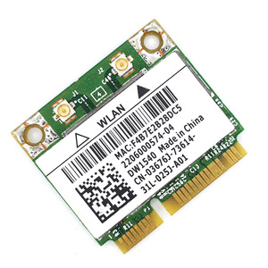 Carte Wi-Fi 6 BCM943228 3165NGW sans fil 2,4 Gbps 802.11AX avec adaptateur Mini PCIE vers M.2 - Product Image 1