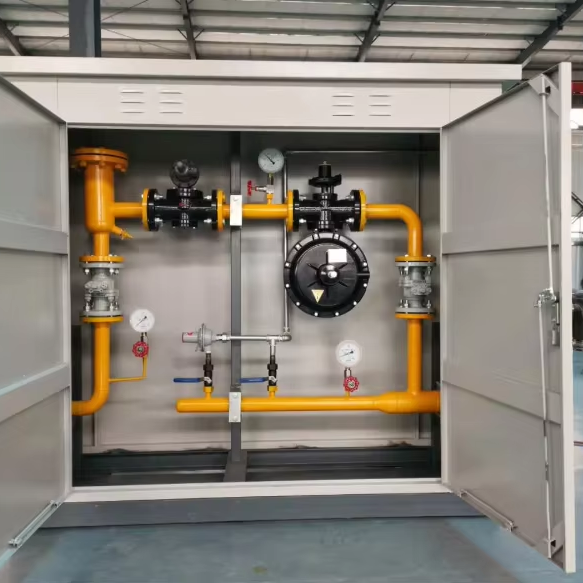 1000 нм3/ч CNG оборудование для снижения давления и дозирования газогенератора