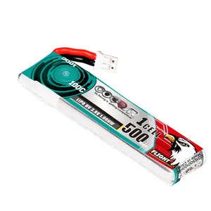 CODDAR LiPo pil 1S 500MAH 3.8V 100C PH2.0 kablolu FPV Drones yüksek gerilim HV Lithium lityum polimer RC cihazlar