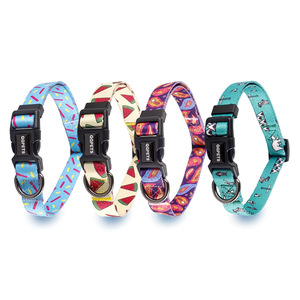 Collar Wholesale Customized Comfortable Soft High Quality Polyester Luxury Dog Collar