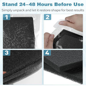 Tampon en éponge <span class=keywords><strong>pour</strong></span> <span class=keywords><strong>filtre</strong></span> d'aquarium ALEGI 30PPI / 40PPI / 60PPI <span class=keywords><strong>Filtre</strong></span> en éponge biologique <span class=keywords><strong>Mousse</strong></span> à découper <span class=keywords><strong>pour</strong></span> aquarium, <span class=keywords><strong>filtre</strong></span> d'étang - Product Image 3