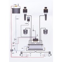 Système de suspension pneumatique électronique de qualité supérieure pour la gestion de l'air universelle, pneumatique/soulèvement pneumatique MP-DV8A12001, stock américain