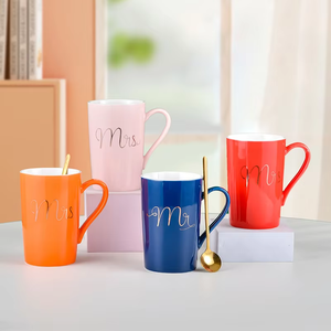 Juego <span class=keywords><strong>de</strong></span> Tazas <span class=keywords><strong>de</strong></span> <span class=keywords><strong>Café</strong></span> <span class=keywords><strong>de</strong></span> Cerámica con Tapa, Personalizado con Logotipo, para Regalo <span class=keywords><strong>de</strong></span> Boda, San Valentín, con Taza, Toalla, <span class=keywords><strong>Oso</strong></span> y Cuchara - Product Image 4