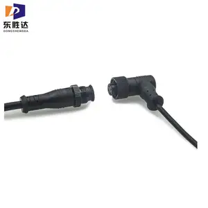 Customized Wire M12 Male Female Plug Socket 2 3 4 5 6 8 Pin Straight Circular Cable M12 M8 Sensor Electrical Wire Connector