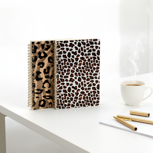 Quaderno alla Moda con Stampa Leopardata Molto Popolare in Giappone per Studenti e Diari Creativi - Product Image 1