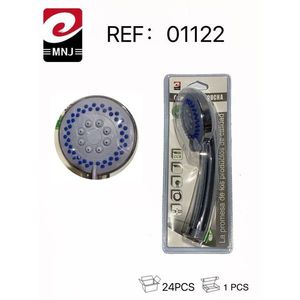 Mnj Round Shower Head With Blue Nozzles For Bath And Shower 01122 - Product Image 3