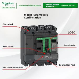 Автоматический выключатель с литым корпусом NSX100N 6ka размыкающая способность 400 В 50/60 Гц 3P/4P160N250H400N630F - Product Image 2